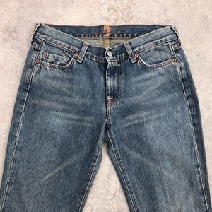 7 for all mankind women’s bootcut jeans. 28